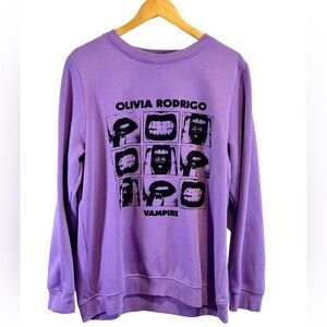 Olivia Rodrigo Vampire| Graphic Sweatshirt